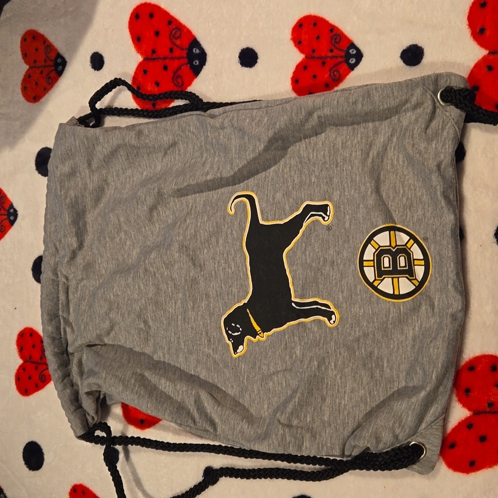 LIKE NEW Boston Bruins Drawstring Bag